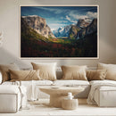 Yosemite National Wall Art Canvas Print – Framed Mountain by MyGreatCanvas | Canvas Wall Art Prints | Photo Prints & Wall Decor
