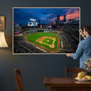Target Field Wall Art Canvas Print – Baseball Stadium