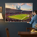 Chicago Bears Soldiers Field Wall Art Canvas Print – Framed