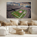 Chicago Bears Soldiers Field Wall Art Canvas Print – Framed