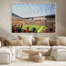 Cleveland Browns Stadium Wall Art Canvas Print – Framed NFL
