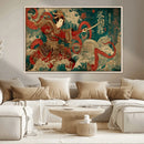 Tsukioka Yoshitoshi Samurai Wall Art – Japanese Katana by MyGreatCanvas | Canvas Wall Art Prints | Photo Prints & Wall Decor