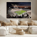 Penn State Stadium Wall Art Canvas Print, White Out Football by MyGreatCanvas | Canvas Wall Art Prints | Photo Prints & Wall Decor