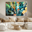 Vivid Underwater Coral Reef Wall Art Canvas Print, by MyGreatCanvas | Canvas Wall Art Prints | Photo Prints & Wall Decor