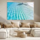 Tropical Ocean Beach Wall Art Canvas Print – Aerial Coastal by MyGreatCanvas | Canvas Wall Art Prints | Photo Prints & Wall Decor