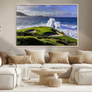 Ocean Waves Crashing Wall Art Canvas Print – Dramatic Rocky by MyGreatCanvas | Canvas Wall Art Prints | Photo Prints & Wall Decor