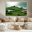 Coastal Golf Course Wall Art Canvas Print – Scenic Green by MyGreatCanvas | Canvas Wall Art Prints | Photo Prints & Wall Decor