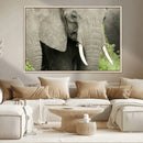 Wild Elephant Wall Art Canvas Print by MyGreatCanvas | Canvas Wall Art Prints | Photo Prints & Wall Decor