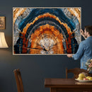 Abstract Wood Grain Canvas Print, Tree Ring Pattern Wall by MyGreatCanvas | Canvas Wall Art Prints | Photo Prints & Wall Decor