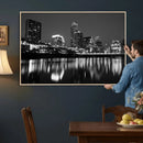 Austin Skyline Wall Art Canvas Print, Austin Downtown Night by MyGreatCanvas | Canvas Wall Art Prints | Photo Prints & Wall Decor