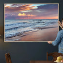 Ocean Sunset Wall Art Canvas Print – Coastal Beach by MyGreatCanvas | Canvas Wall Art Prints | Photo Prints & Wall Decor
