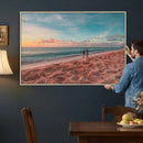 Pastel Beach Wall Art Canvas Print – Soft Coastal by MyGreatCanvas | Canvas Wall Art Prints | Photo Prints & Wall Decor