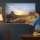 Monument Valley Desert Wall Art Canvas Print, Southwest by MyGreatCanvas | Canvas Wall Art Prints | Photo Prints & Wall Decor