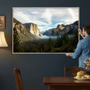 Yosemite Valley Mountain Wall Art Canvas Print, Granite by MyGreatCanvas | Canvas Wall Art Prints | Photo Prints & Wall Decor