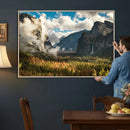 Yosemite Valley River Wall Art Canvas Print by MyGreatCanvas | Canvas Wall Art Prints | Photo Prints & Wall Decor