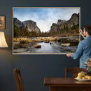 Yosemite Valley Mountain Landscape Wall Art Canvas Print, by MyGreatCanvas | Canvas Wall Art Prints | Photo Prints & Wall Decor