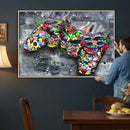 Graffiti Gaming Canvas Wall Art For Bedroom - Gaming Wall by MyGreatCanvas | Canvas Wall Art Prints | Photo Prints & Wall Decor