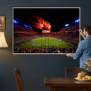 Auburn Stadium Wall Art Canvas Print, College Football Night by MyGreatCanvas | Canvas Wall Art Prints | Photo Prints & Wall Decor