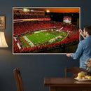 Georgia Bulldogs Stadium Wall Art Canvas Print, Sanford by MyGreatCanvas | Canvas Wall Art Prints | Photo Prints & Wall Decor