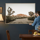 Joshua Tree Desert Wall Art Canvas Print, Minimal by MyGreatCanvas | Canvas Wall Art Prints | Photo Prints & Wall Decor