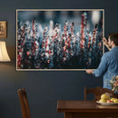 Winter Heather Wall Art Canvas Print, Frosted Floral Nature by MyGreatCanvas | Canvas Wall Art Prints | Photo Prints & Wall Decor