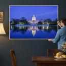 Washington White House Skyline Wall Art Canvas Print – by MyGreatCanvas | Canvas Wall Art Prints | Photo Prints & Wall Decor