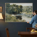 Edward Mitchell Bannister Streamside Wall Art Canvas Print by MyGreatCanvas | Canvas Wall Art Prints | Photo Prints & Wall Decor