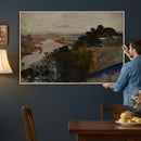 acek Malczewski Landscape at the Vistula Wall Art Canvas