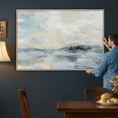 Abstract Coastal Landscape Wall Art Canvas Print – Soft Blue by MyGreatCanvas | Canvas Wall Art Prints | Photo Prints & Wall Decor