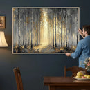 Abstract Birch Forest Wall Art Canvas Print – Modern Neutral by MyGreatCanvas | Canvas Wall Art Prints | Photo Prints & Wall Decor