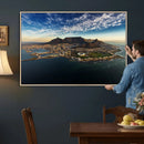 Cape Town Skyline Wall Art Canvas Print – Table Mountain by MyGreatCanvas | Canvas Wall Art Prints | Photo Prints & Wall Decor