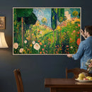 Gustav Klimt Boho Mountain Landscape Large Wall Art, by MyGreatCanvas | Canvas Wall Art Prints | Photo Prints & Wall Decor