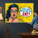 Pop Art Print Bathroom Sign Wall Art Canvas Print — Funny by MyGreatCanvas | Canvas Wall Art Prints | Photo Prints & Wall Decor