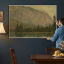 Frederic Edwin Church Hintersee Canvas Print, Hudson River by MyGreatCanvas | Canvas Wall Art Prints | Photo Prints & Wall Decor