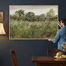 Wildflower Meadow Canvas Wall Art, Impressionist Overgrown by MyGreatCanvas | Canvas Wall Art Prints | Photo Prints & Wall Decor