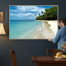 Puerto Rico Beach Paradise Wall Art – Tropical Coastal Print by MyGreatCanvas | Canvas Wall Art Prints | Photo Prints & Wall Decor