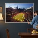 Chicago Bears Soldier Field Canvas Wall Art, NFL Stadium Panorama Print, Football Arena Photography for Sports Fans by MyGreatCanvas | Canvas Wall Art Prints | Photo Prints & Wall Decor