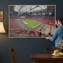 State Farm Stadium Canvas Wall Art, Arizona Cardinals Football Stadium Print, Glendale NFL Arena Panorama Artwork by MyGreatCanvas | Canvas Wall Art Prints | Photo Prints & Wall Decor