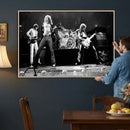 Led Zeppelin Live Concert Canvas Wall Art, Classic Rock Band Photography Print, Vintage Music Stage Performance Artwork by MyGreatCanvas | Canvas Wall Art Prints | Photo Prints & Wall Decor