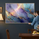 Colorful Abstract Canvas Wall Art Print, Vibrant Popup Color Art Print