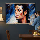 Abstract Michael Jackson Photo Wall Art Canvas Print by MyGreatCanvas | Canvas Wall Art Prints | Photo Prints & Wall Decor