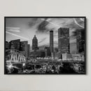 Black and White Atlanta Wall Art Canvas Print by MyGreatCanvas | Canvas Wall Art Prints | Photo Prints & Wall Decor