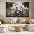 Pink Wild Flower Canvas Print by MyGreatCanvas | Canvas Wall Art Prints | Photo Prints & Wall Decor