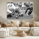 American Football Player Wall Art Canvas Print by MyGreatCanvas | Canvas Wall Art Prints | Photo Prints & Wall Decor