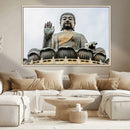 Buddha Statue Wall Art Canvas Print