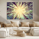 Tree and Sunshine Canvas Print