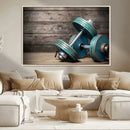 Dambell and Sport Wall Art Canvas Print by MyGreatCanvas | Canvas Wall Art Prints | Photo Prints & Wall Decor
