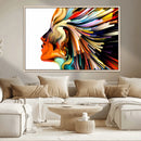 Profile Colors Canvas Print by MyGreatCanvas | Canvas Wall Art Prints | Photo Prints & Wall Decor