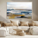 Abstract Landscape Wall Art Canvas | 3 Panel Modern Blue, by MyGreatCanvas | Canvas Wall Art Prints | Photo Prints & Wall Decor