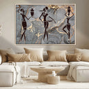 Abstract African Womens Art Canvas Print by MyGreatCanvas | Canvas Wall Art Prints | Photo Prints & Wall Decor